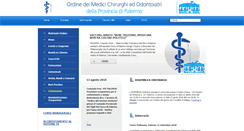 Desktop Screenshot of ordinemedicipa.it